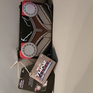 THOR loungefly flap wallet NWT